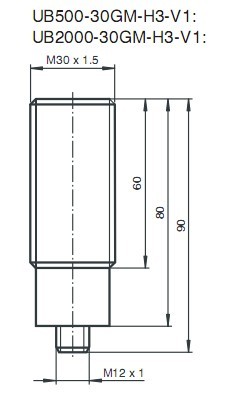 UB500-30GM-H3-V1  (yng) 
P(gun)I: